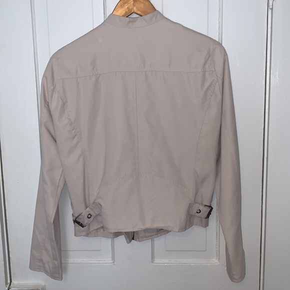 STACCATO MOTO STYLE JACKET IN BEIGE - Picture 3 of 5